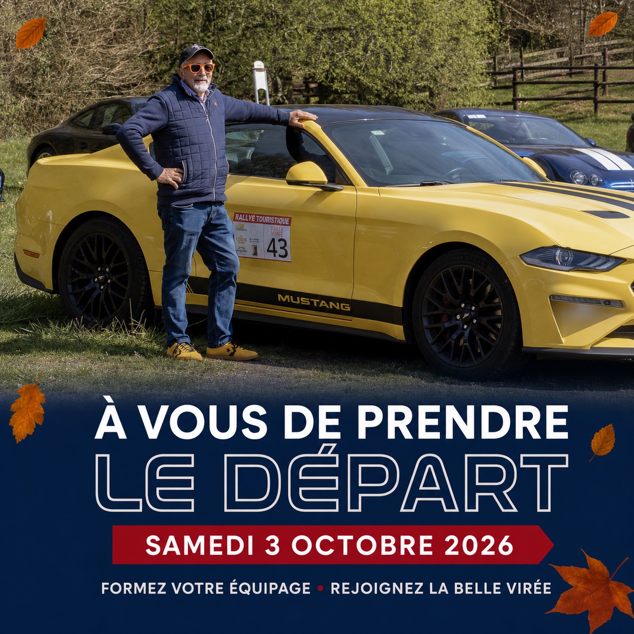 Affiche de la troisième édition de La Belle Virée, le 3 octobre 2026