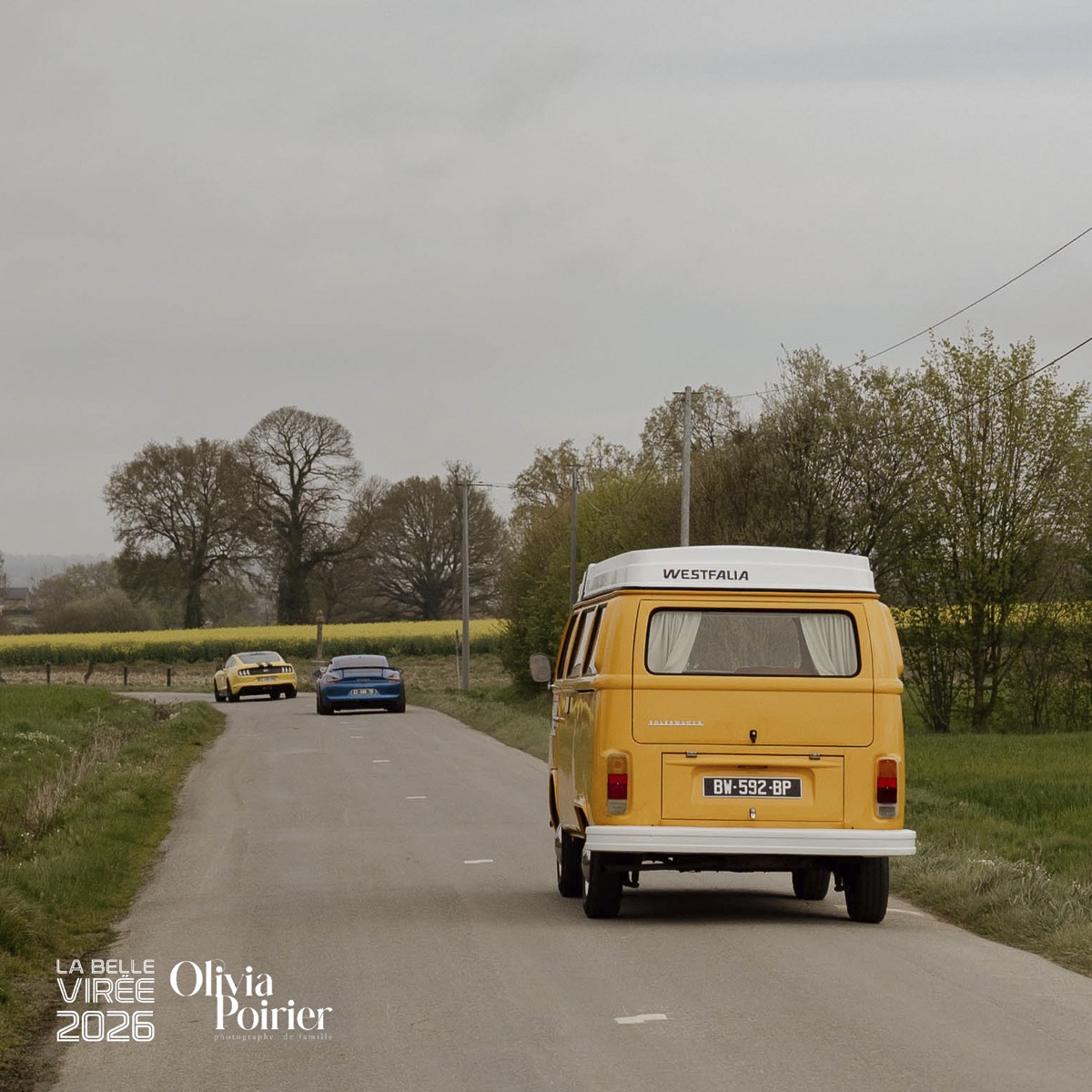 Le convoi de La Belle Virée sur les routes du Pays de Vitré